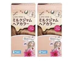 【新品未使用品】 LUCIDO-L ミルクジャムヘアカラー 3箱セットのサムネイル