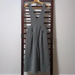 earth グレー　サロペット