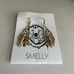 SMELLY フリンジ ピアス