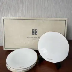 新品 GIVENCHY ボーンチャイナ ケーキ皿 5枚 プレート 箱付のサムネイル