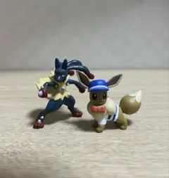 ポケモン　メガルカリオ　イーブイ フィギュアセット　キャラクター
