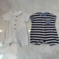 UNIQLO ベビー ロンパース 2点セット サイズ60
