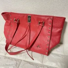 【Kitamura キタムラ レザー ショルダーバッグ 赤】 キタムラ Kitamura 赤 ショルダーバッグ 牛革 - メルカリ
