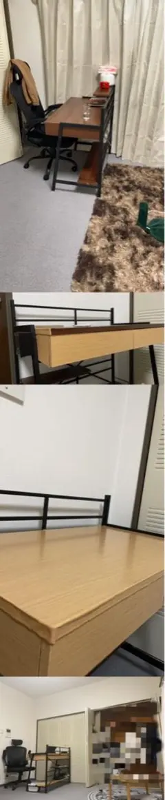 【神户引き取り限定】パソコンデスクとチェアのセット