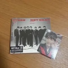 ATEEZミンギトレカnotokayアルバム　アルバム変更⚪︎ hmv特典トレカ