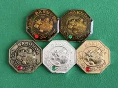 【希少】ポケモンAG トレーディングコイン_バクーダ 5枚まとめ売り