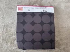 ユニクロ マリメッコ ヒートテック タートルネック 長袖 160 ダークグレー