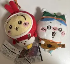 ちいかわ エニマイくじ ぬいぐるみキーホルダー(ハチワレ)オーナメント(うさぎ)