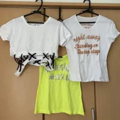 ダンス向けTシャツ　3枚セット