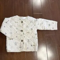 80 H&M キルティングアウター　ジャケット　綿100%