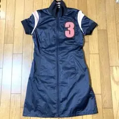 アディダス　半袖ワンピース　L レディースゴルフウェア　防風　撥水　ストレッチ