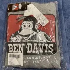 新品未開封Right-on別注BEN DAVIS グレー フード付きパーカー M