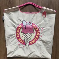 希少　SNOOPY エコバッグ スヌーピー　刺繍　Mのサムネイル