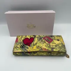 Vivienne Westwood 長財布 イエローハート 4/K003