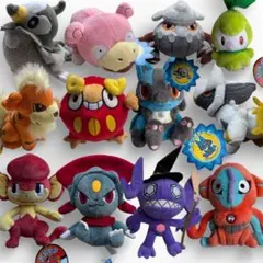 ポケモンセンター限定含む　ポケモン　ぬいぐるみ　まとめ売り　12点