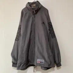 Kappa ナイロンジャケット 【M】グレー　メンズ　大きめ