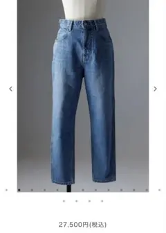 【美品】T. japan キャロットデニム36