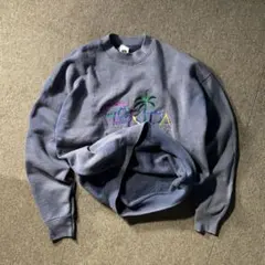 ナス紺 スウェット