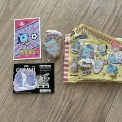 ☆BT21 MANG 全新鑰匙圈 & 貼紙套裝 4件 號錫