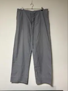 AURALEE WASHED FINX TWILL EASY WIDEPANTS