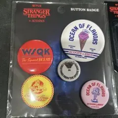 Stranger Things バッジセット 3coins