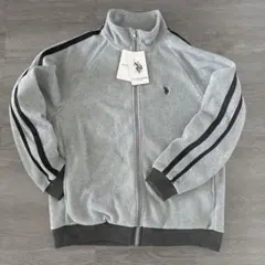 【週末価格/新品未使用】U.S. POLO ASSN.ラインデザインフリース