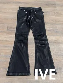 Coating flare gimmick opium pants