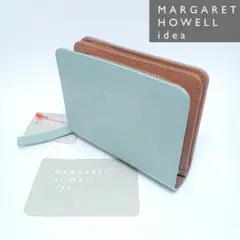 新品タグ付き マーガレットハウエルアイデア 折り財布 ベンジャミン ブルーのサムネイル