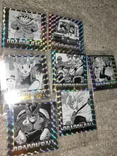 ドラゴンボール４０周年記念シールウエハース まとめて7枚
