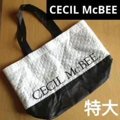 【CECIL McBEE/セシルマクビー】ショップ袋/特大ショッパー/平成当時物