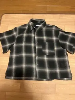 FREAK'S STORE チェック柄 半袖シャツ Fのサムネイル