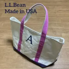 激レア エルエルビーン ボートアンドトート USA製 ピンク /ネイビー