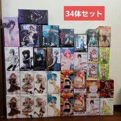 【新品・未開封】美少女フィギュア　プライズフィギュアまとめ売り　34体セット