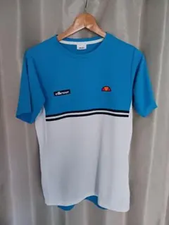 ellesse ストライプデザイン Tシャツ Lサイズ