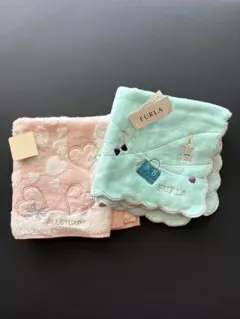 FURLA JILL STUARTタオルハンカチ 2枚セット