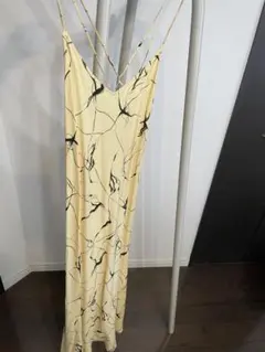 ADAM ET ROPE マーブル柄 キャミソールロングワンピースのサムネイル