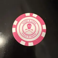 MARK & LONA ゴルフマーカー ピンクのサムネイル