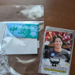 東北楽天ゴールデンイーグルス 中島大輔 ミニフラッグ トレカ