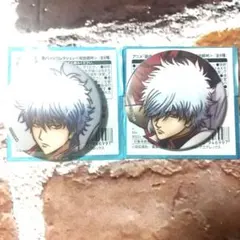 銀魂 缶バッジ 2種セット 坂田銀時 高杉晋助 - メルカリ