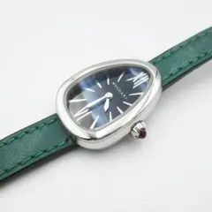 ブルガリ セルペンティ レディースウォッチ Q SS Wトゥールレザー  