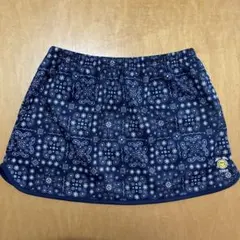 キア　kea sport ペイズリー柄 スコート ネイビー Mサイズのサムネイル