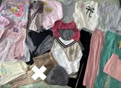 女の子 春秋服まとめ売り 130cm 17点セット