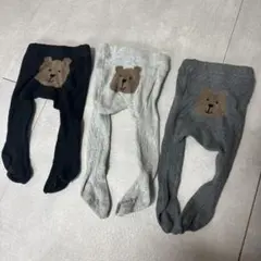 baby gap くまさんタイツ 3点セット