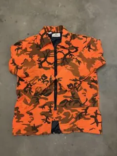 WOODFIELD 迷彩柄 ハンティングジャケット オレンジ 古着　80s レア