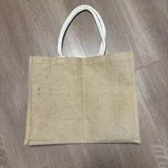 MUJI ジュート　マイバッグ　大