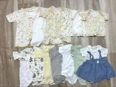 50,60,70cm ミッフィー、ディズニー　新生児肌着&ロンパース　まとめ売り