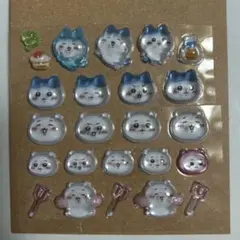 【正規品】ちいかわボンボンドロップシール　ハチワレ 立体シール　おすそ分け