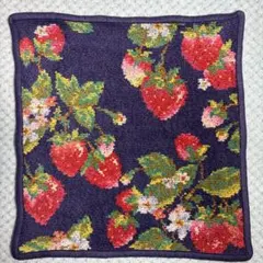 FEILER フェイラー ストロベリードット タオルハンカチ イチゴ柄