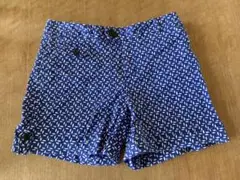 ショートパンツ　バナナリパブリック　青　ブルー　サイズ２　バナリパ