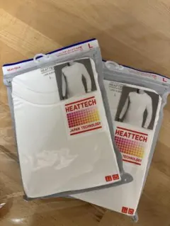 ユニクロ　長袖　ヒートテック　Lサイズ 2枚セット